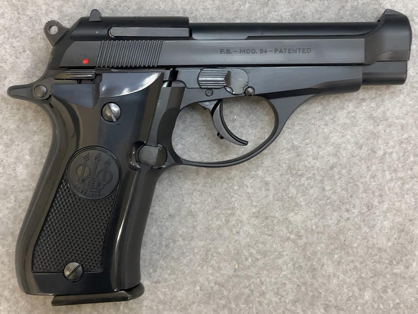 Marushin M84 Enhanced Edition Matte Black ABS Plug Lip Model Gun - Completed - Firing Type 062201