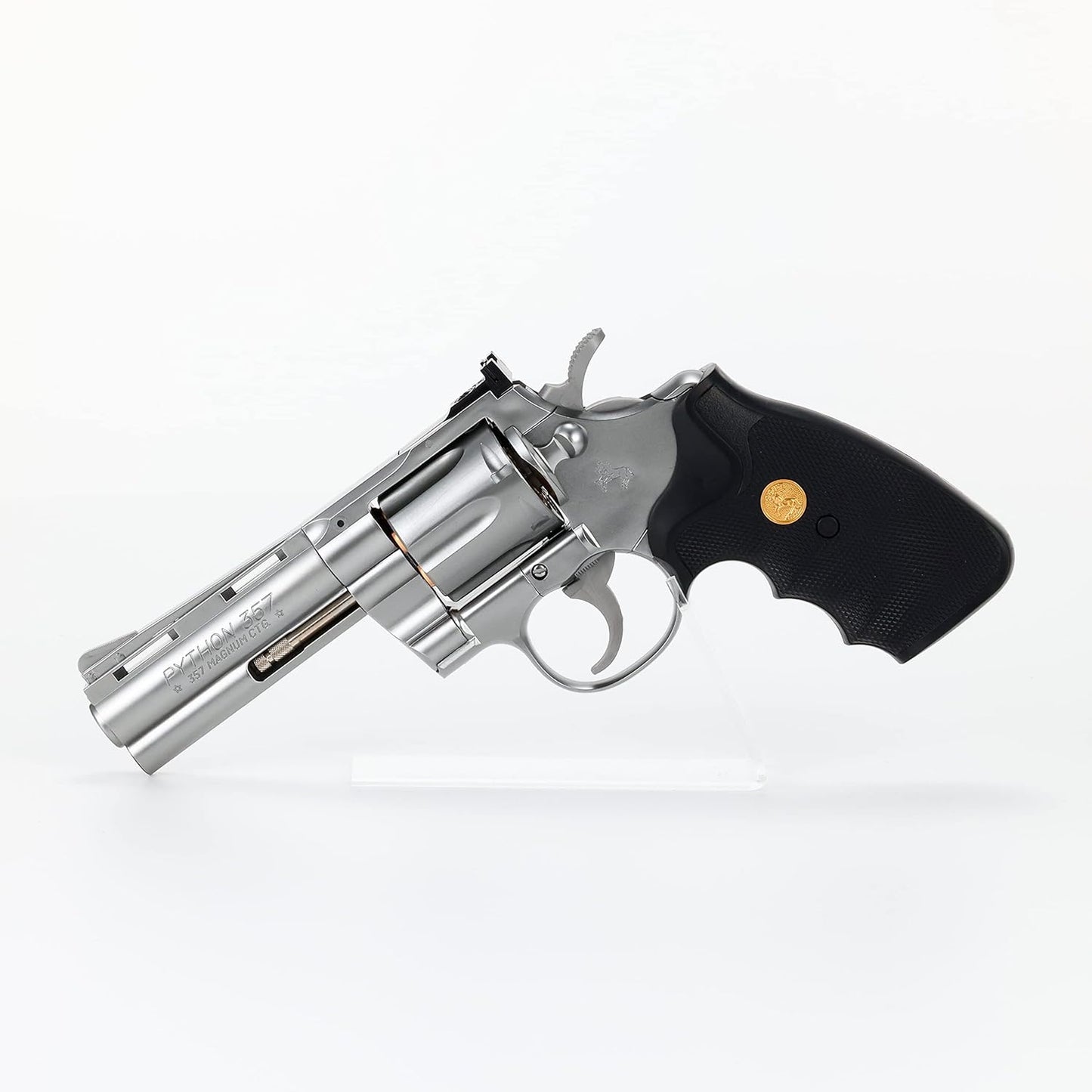 Tokyo Marui Colt Python 357 Magnum 4-inch stainless steel model 10 years old and up air HOP revolver