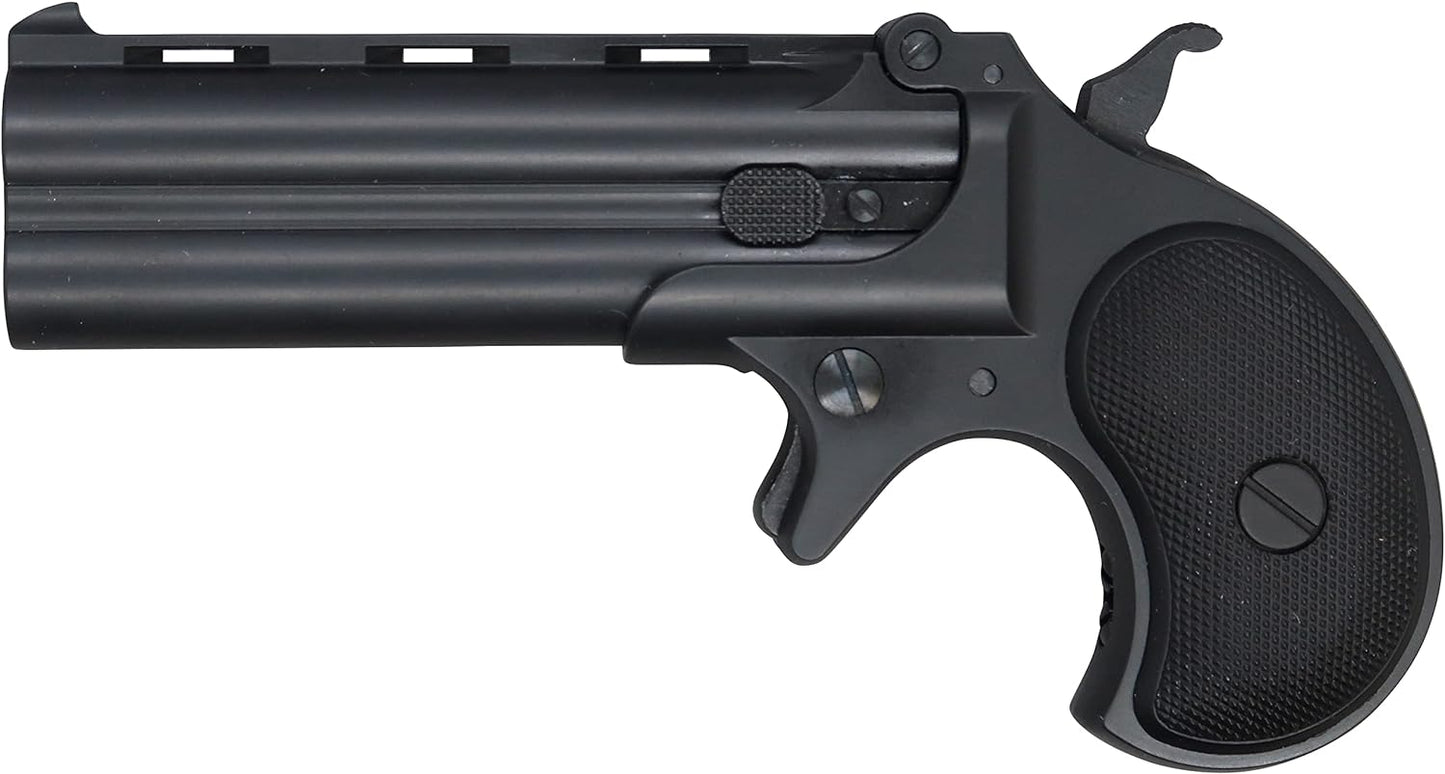 Marushin Hunter Derringer Matte Black ABS X Cartridge Series Gas Gun