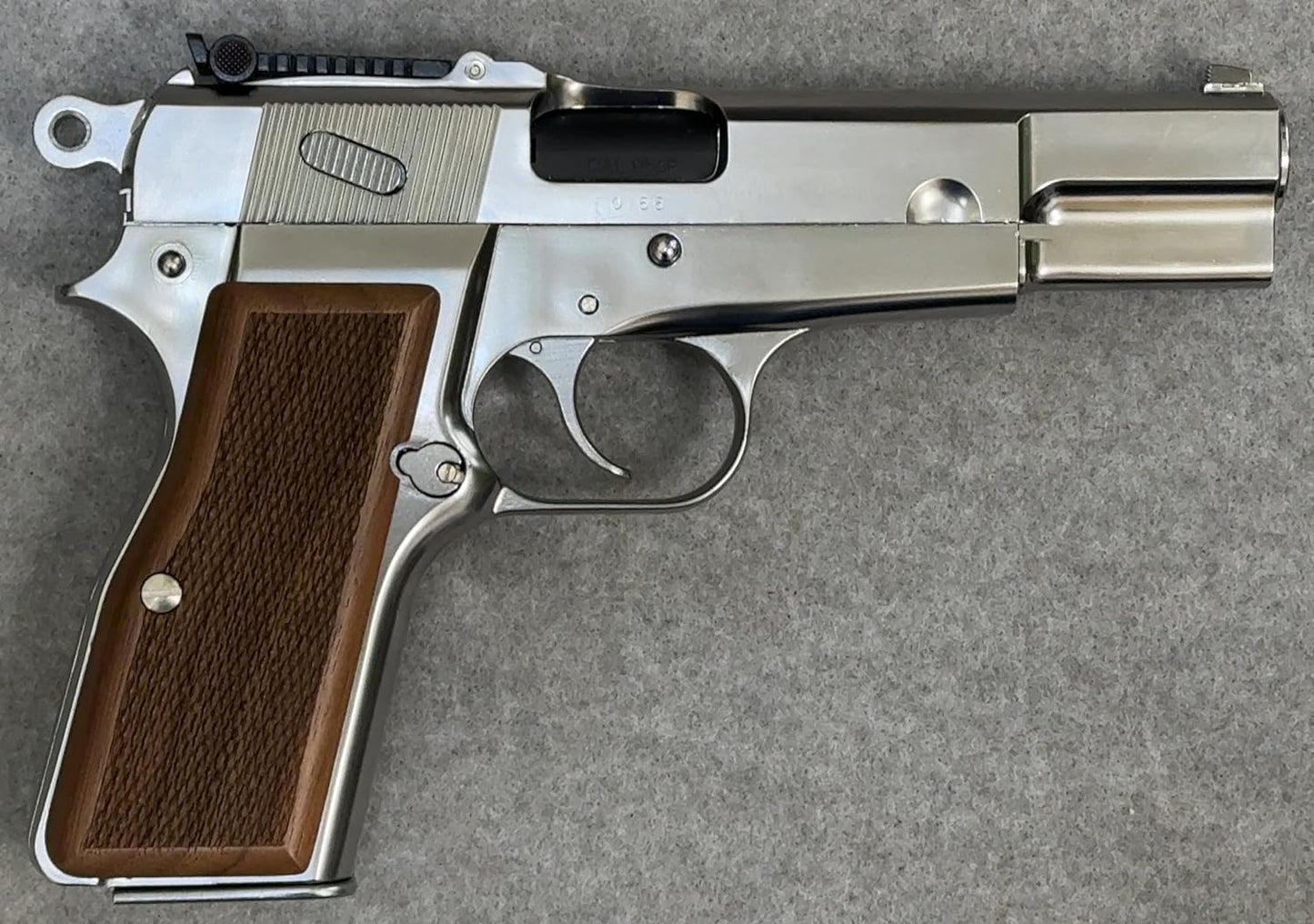 Marushin High Power Military Silver ABS Wooden Grip Model Gun - Completed - Firing Type