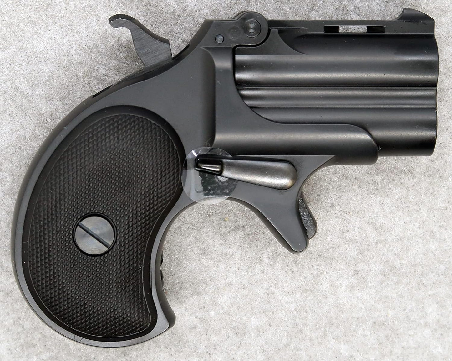 Marushin Mini Mini Derringer Matte Black ABS X Cartridge Series Gas Gun