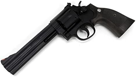 MARUSHIN Model Gun S&W M586 6inch Matte Black ABS Plug Lip Firing Type Complete (4920136010741)