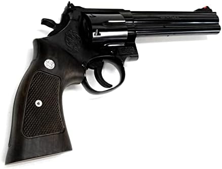 [MARUSHIN] S&W M586 .357 Magnum 6-inch Plastic Grip W Deep Black ABS