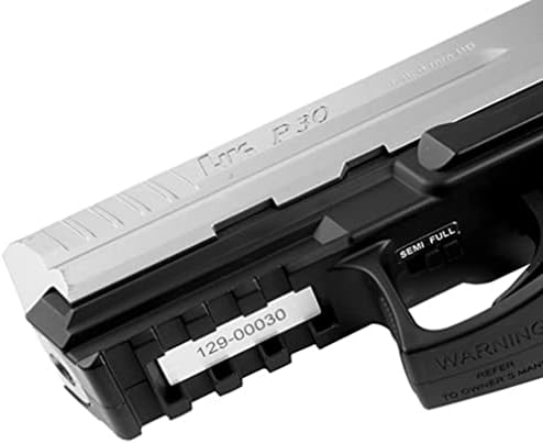 Tokyo Marui No.5 HK P30 Slide Silver Full Auto 10+ Electric Blowback ...