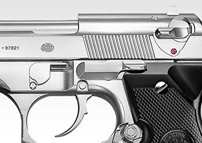 Tokyo Marui No.24 M92F Military Model Stainless Steel HG 10 years old and up Air HOP Handgun