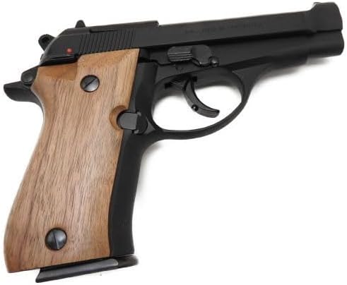 MARUSHIN MARUSHIN Model Gun Beretta M84 Black HW Walnut Wooden Grip Enhanced Version Complete Firing Blowback 4920136015616