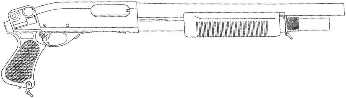 Marzen M870 Grip Version/Plus One Gas Shotgun