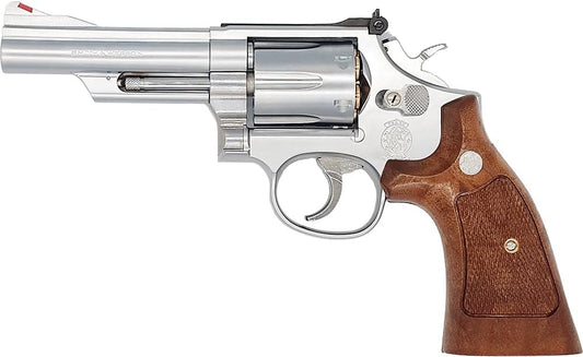 Tanaka S&W M66 4-inch Combat Magnum Stainless Steel Finish Version 3 Model Gun Finished