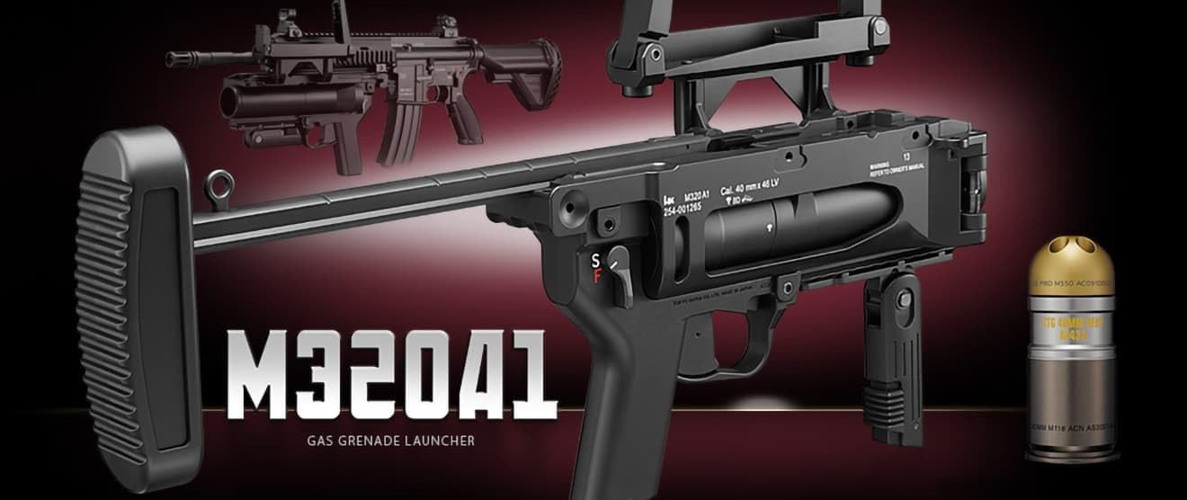 Tokyo Marui Gas grenade launcher HK M320A1