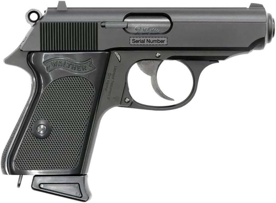 Marzen Walther PPK Black Model Gas Blowback