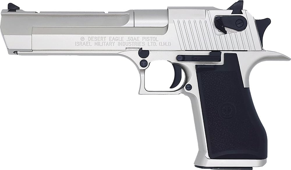 Tanaka Desert Eagle .50AE Warm Silver Coated Heavyweight Model Gun