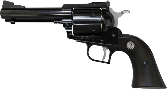 Marushin Super Blackhawk 4.62" W Deep Black ABS Plug Lip Spec Gas Revolver