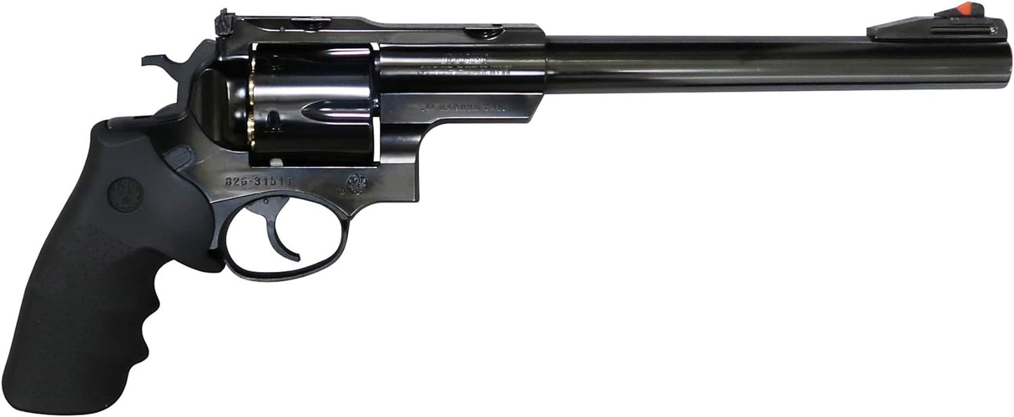 Marushin Super Redhawk 9.5" 44 Magnum Type W Deep Black ABS Hogue Type Grip Spec Real X Cartridge Gas Revolver