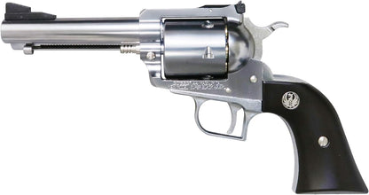 MARUSHIN SUPER BLACK HAWK 4.62" Silver ABS Plug Lip Spec Gas Revolver