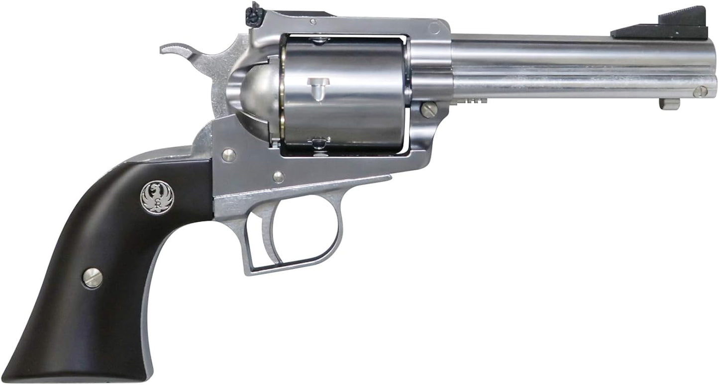 MARUSHIN SUPER BLACK HAWK 4.62" Silver ABS Plug Lip Spec Gas Revolver