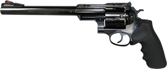 Marushin Super Redhawk 9.5" 44 Magnum Type W Deep Black ABS Hogue Type Grip Spec Real X Cartridge Gas Revolver