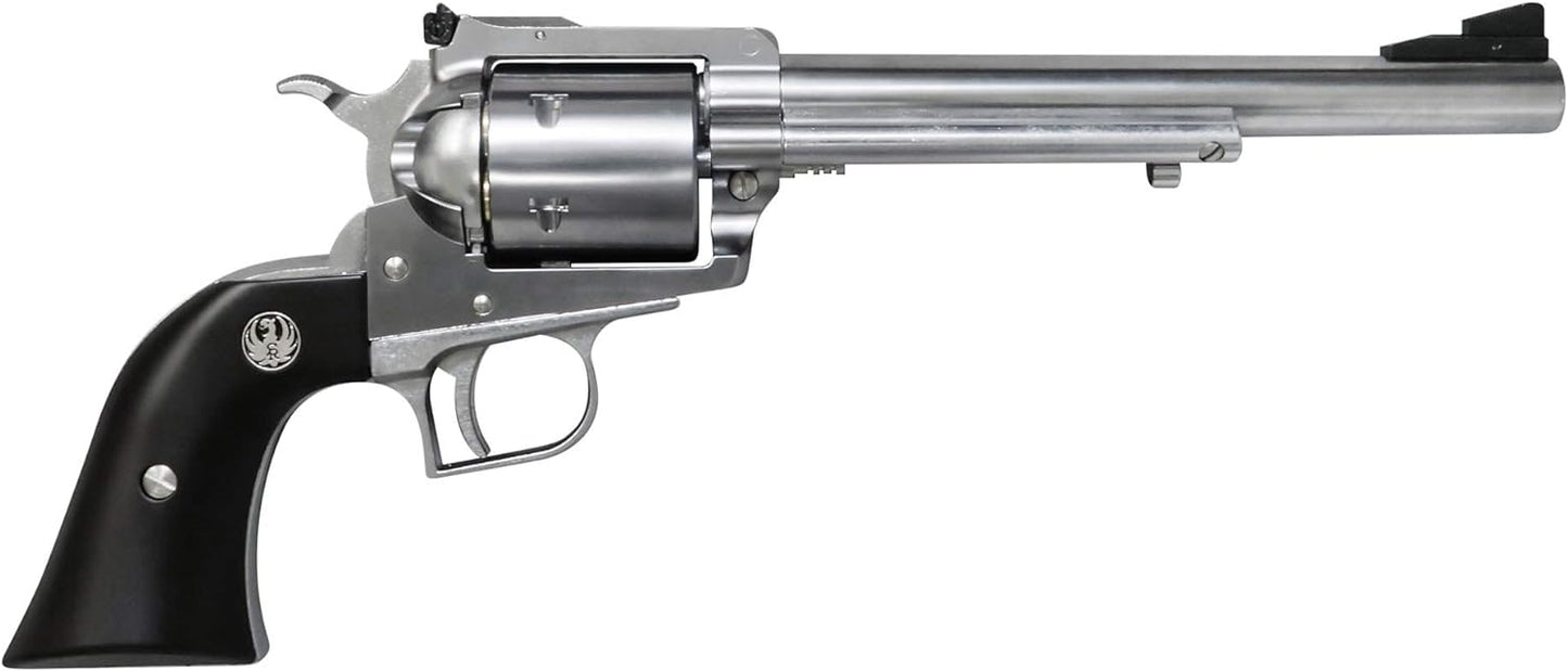 MARUSHIN SUPER BLACK HAWK 7.5" Silver ABS Plug Lip Spec Gas Revolver