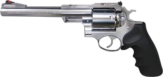 MARUSHIN Super Red Hawk 7.5" 454 Casull Type Silver ABS Hogue Type Grip Specs Real X Cartridge Gas Revolver