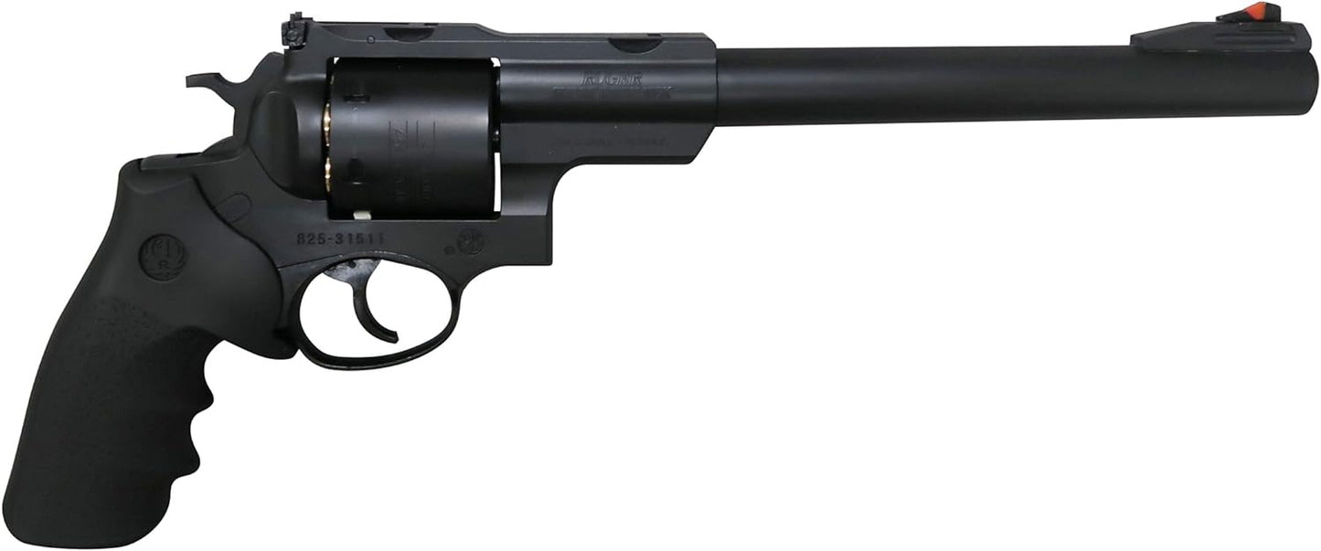 Marushin Super Red Hawk 9.5" 454 Casull Type Matte Black ABS Hogue Type Grip Specs Real X Cartridge Gas Revolver