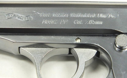 MARUSHIN Walther PP Silver ABS Model Gun - Completed