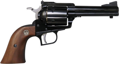 MARUSHIN SUPER BLACK HAWK 4.62 "W Deep Black ABS Wooden Grip Spec Gas Revolver