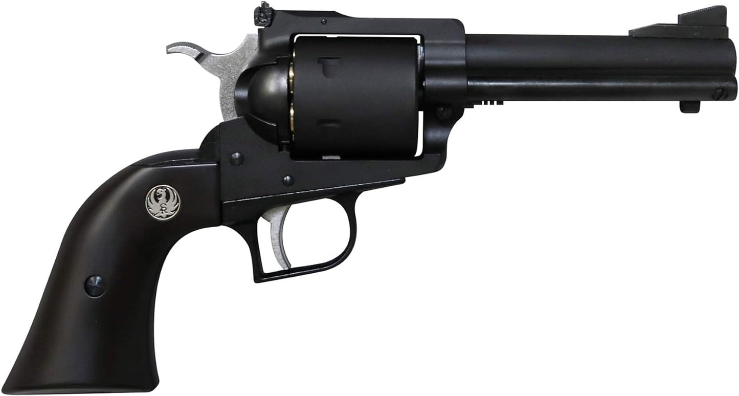 MARUSHIN SUPER BLACK HAWK 4.62" Black Heavy Weight Plagrip Gas Revolver