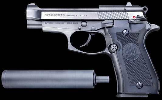 WA Super Real Gun] WA Beretta M84FS Silencer Model