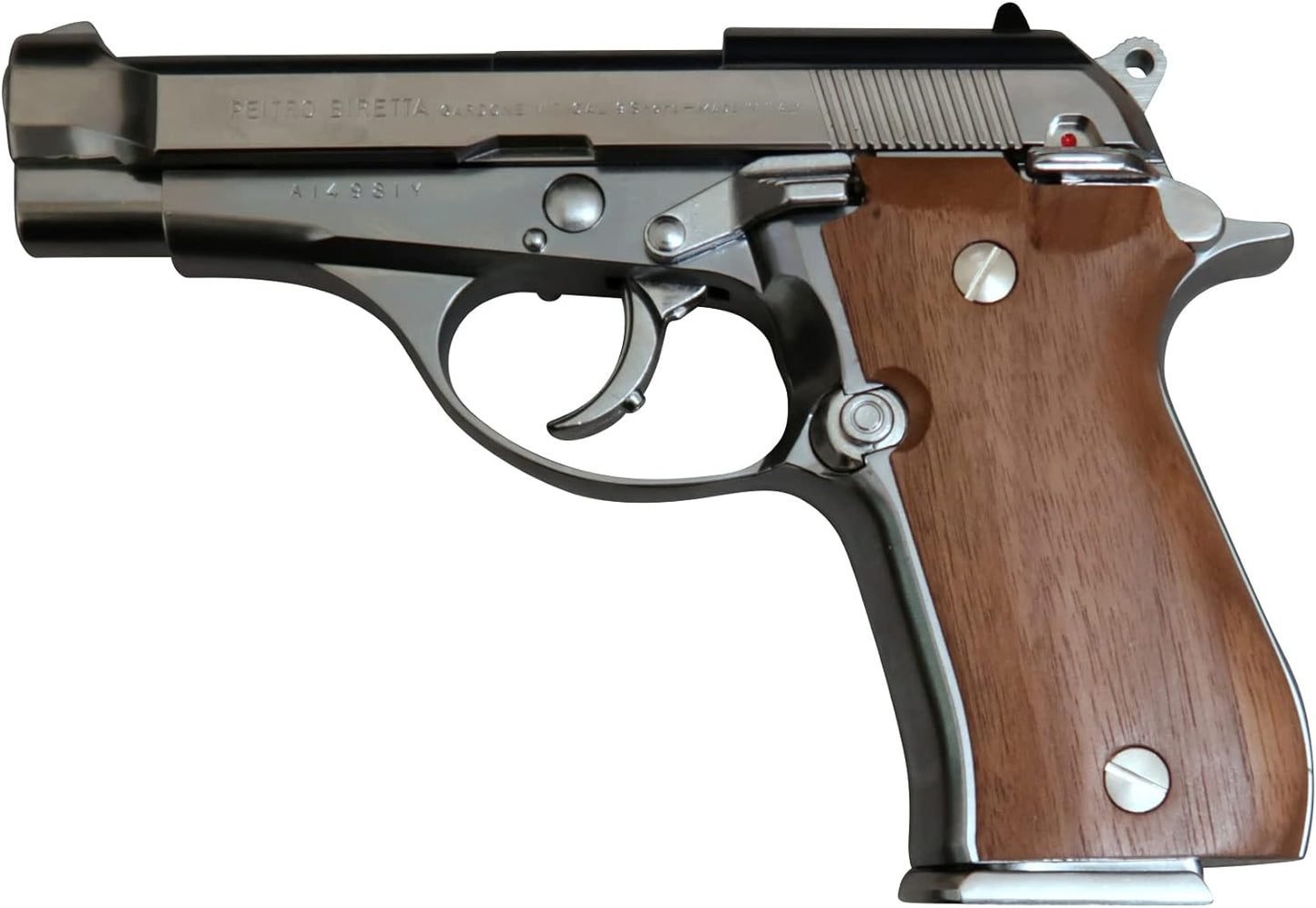 Marushin M84 Enhanced Silver ABS Walnut Wooden Grip Model Gun - Completed - Firing Type 062208