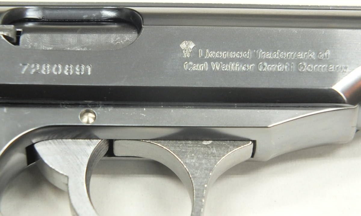 MARUSHIN Walther PP Silver ABS Model Gun - Completed