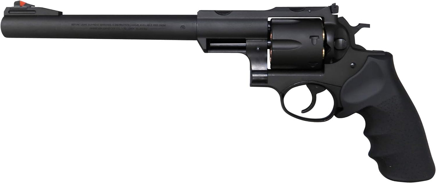 MARUSHIN Super Redhawk 9.5" 44 Magnum Type Black Heavyweight Hogue Type Grip Specifications Real X Cartridge Gas Revolver