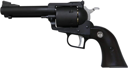 MARUSHIN SUPER BLACK HAWK 4.62" Black Heavy Weight Plagrip Gas Revolver