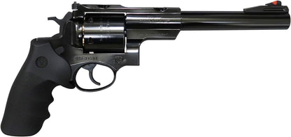 Marushin Super Red Hawk 7.5" 454 Casull Type W Deep Black ABS Hogue Type Grip Specs Real X Cartridge Gas Revolver