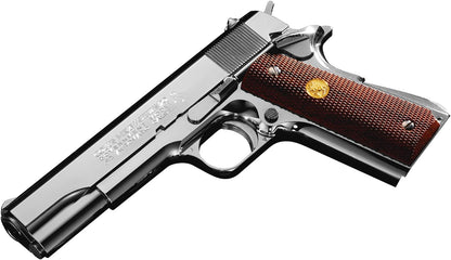 Tokyo Marui Colt Government Mark IV Series 70 Nickel Finish Gas Blowback