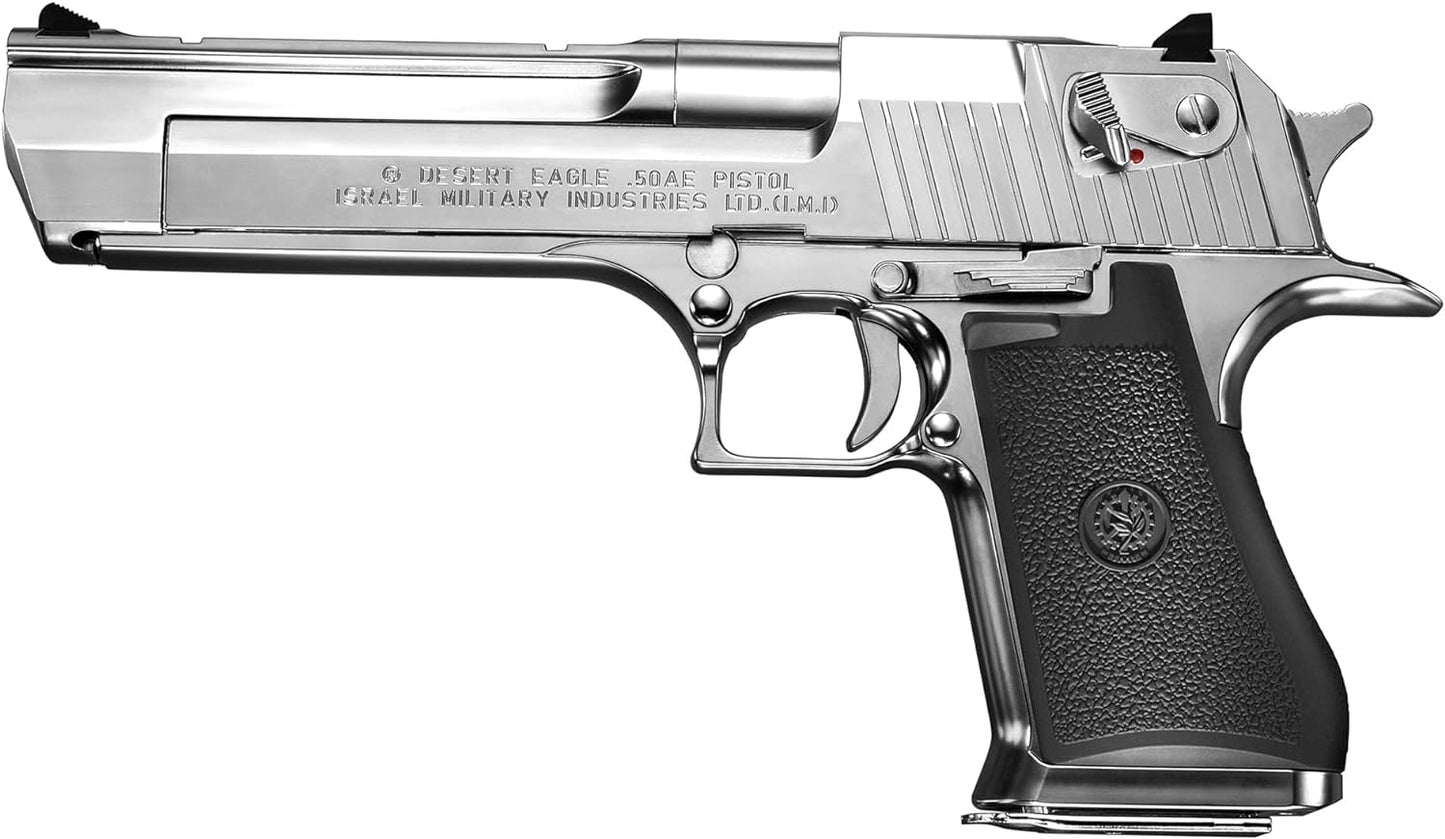 Tokyo Marui No16 Desert Eagle .50AE Pre-Charged Chrome Stainless Steel Gas Blowback