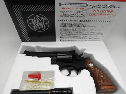 TANAKA WORKS TANAKA WORKS Gas Gun S&W M15 Combat Masterpiece 4inch HW Ver.3 Gas Revolver 4inch (4537212009775)