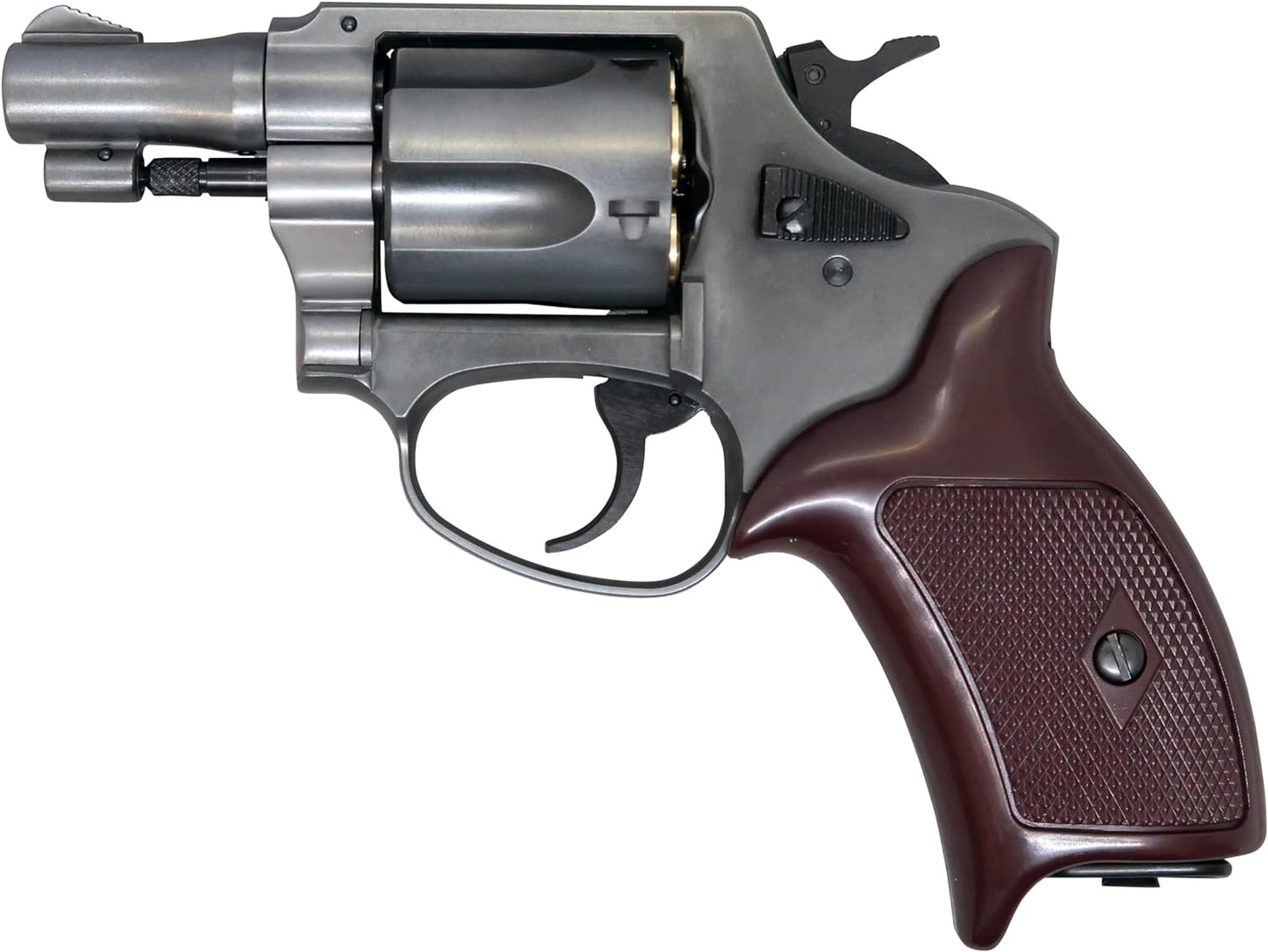 Marushin Police Revolver 51mm Barrel Excellent Heavyweight Plug Lip Spec X-Cartridge Gas Revolver