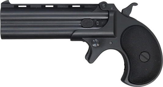 Marushin Hunter Derringer Matte Black ABS X Cartridge Series Gas Gun