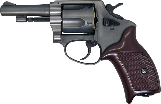 Marushin Police Revolver 77mm Barrel Excellent Heavyweight Plug Lip Spec X-Cartridge Gas Revolver