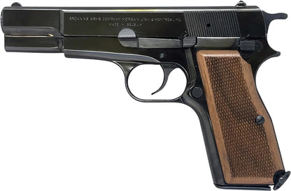 Marushin High Power Commercial W Deep Black ABS Wooden Grip Model Gun - Completed Firing Type