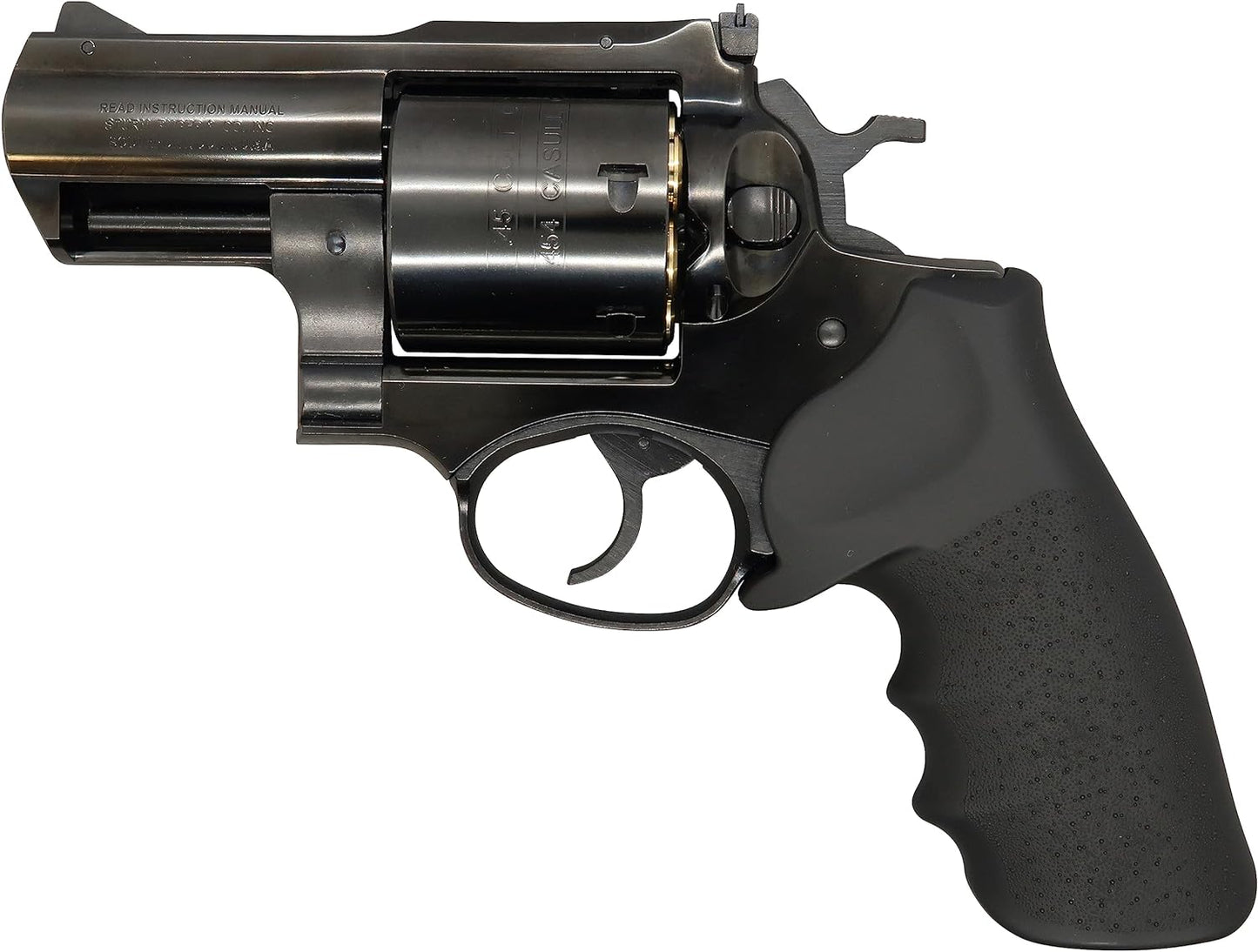 Marushin Super Redhawk Alaskan 454 Casull Type W Deep Black ABS Gas Revolver