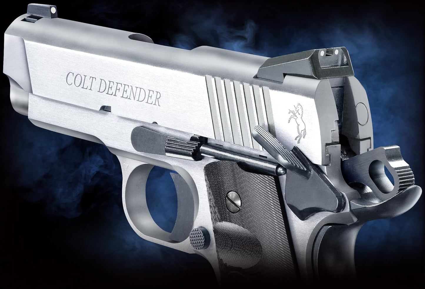 WA Super Real Gun] WA Colt Defender Combat Elite Silver ver.