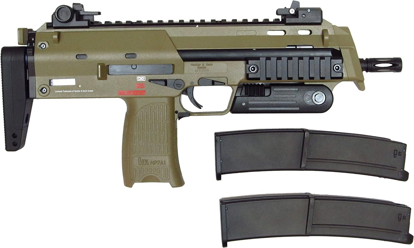 KSC MP7A1-II Tan color gas blowback gun