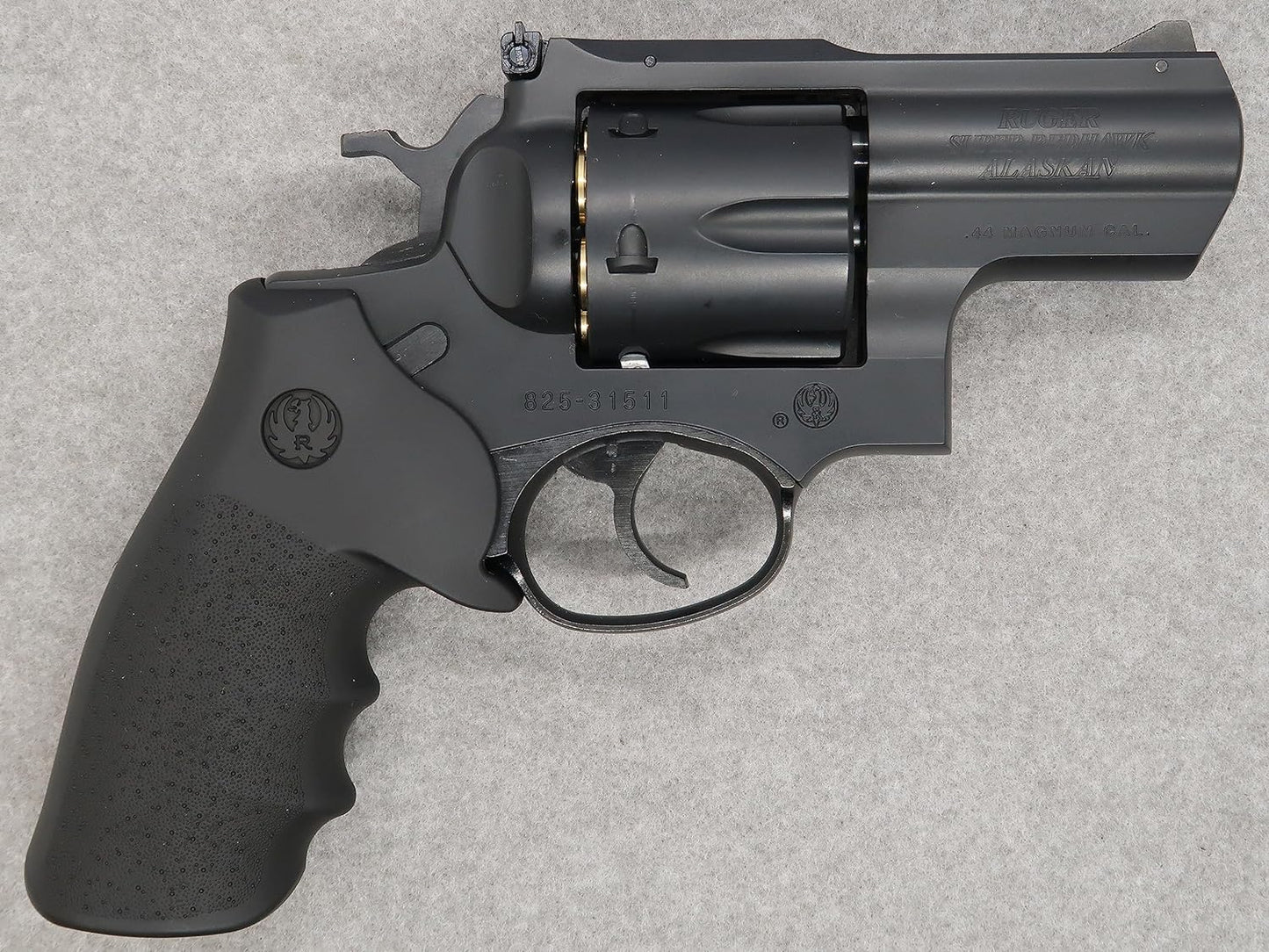 Marushin Super Redhawk Alaskan 44 Magnum Type Black Heavyweight Gas Revolver