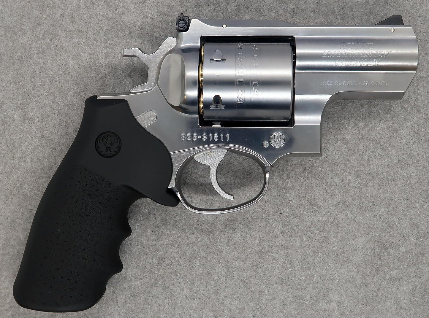 MARUSHIN KOGYO Marushin Super Redhawk Alaskan 454 Casull Type Silver ABS Gas Revolver