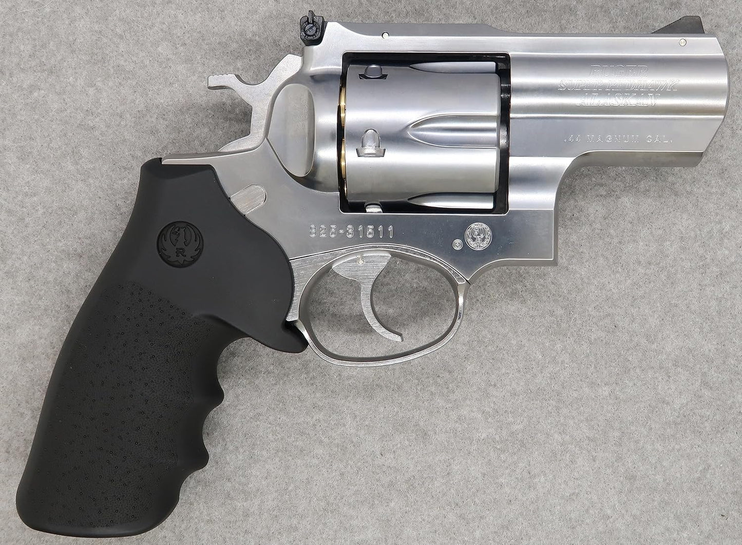 Marushin Super Redhawk Alaskan 44 Magnum Type Silver ABS Gas Revolver